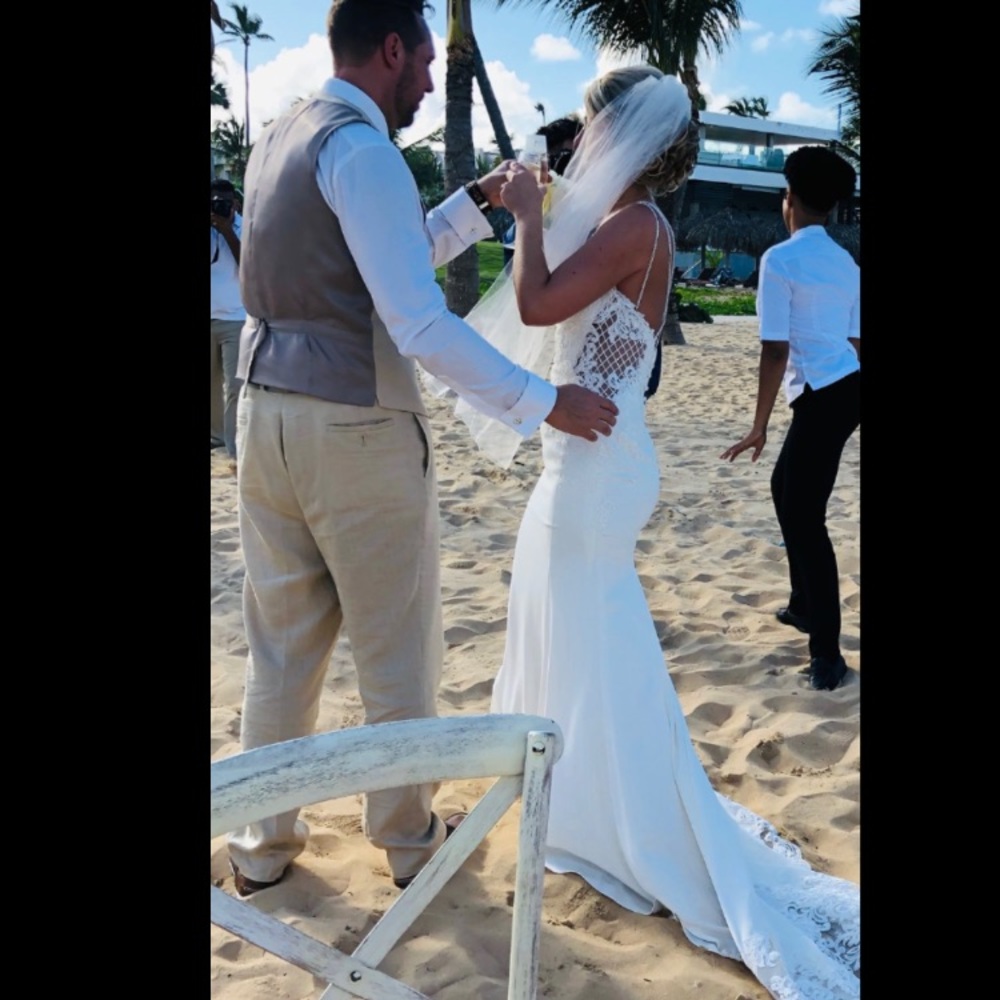 Stella York #6856 wedding dress